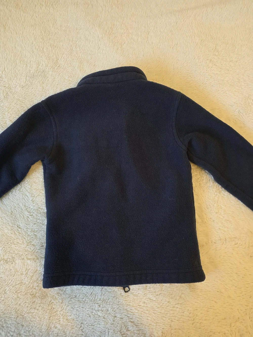 Columbia Toddler Fleece Jacket Full Zip Pockets Navy 4T